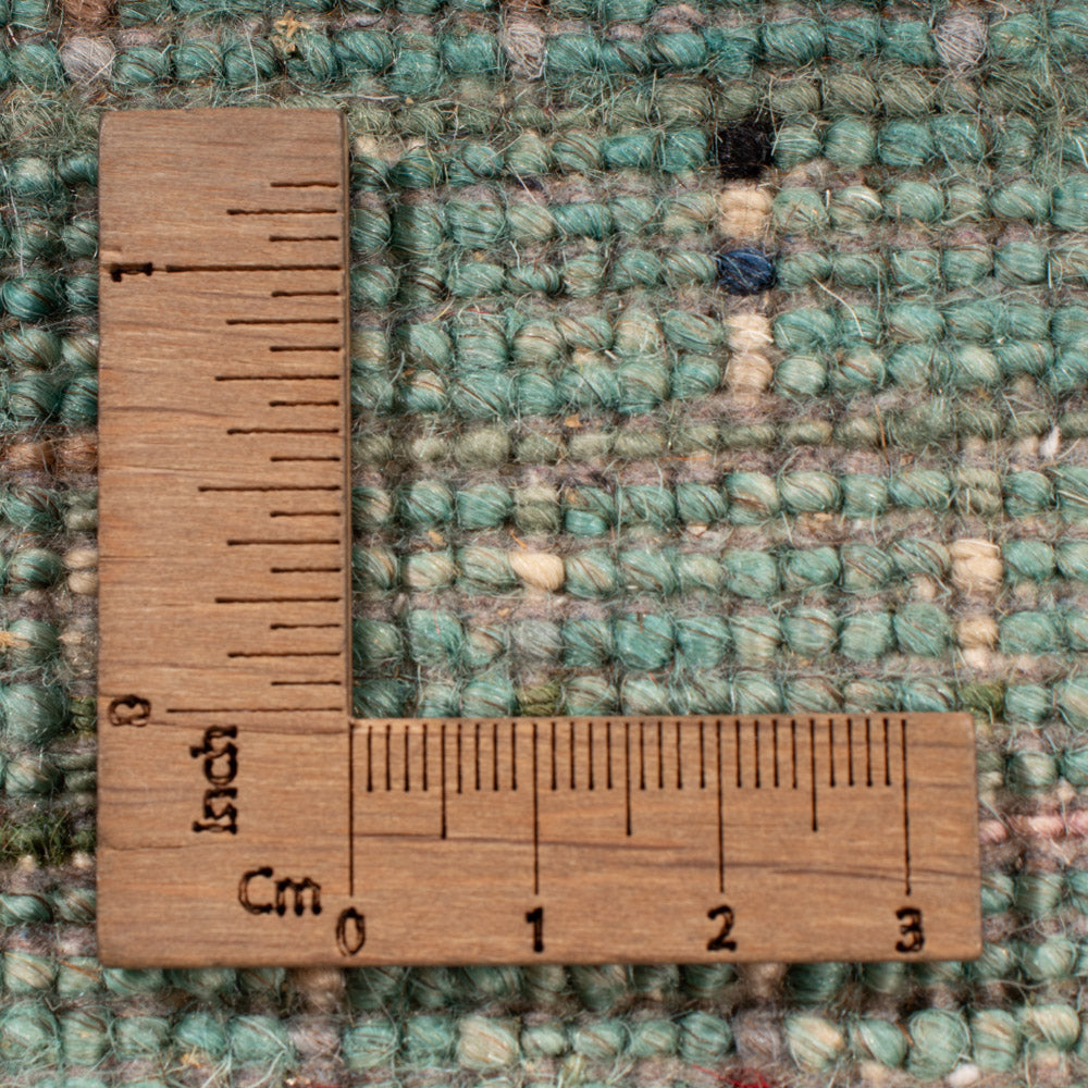 Designer tapijt - 240 x 201 cm - benzine blauw