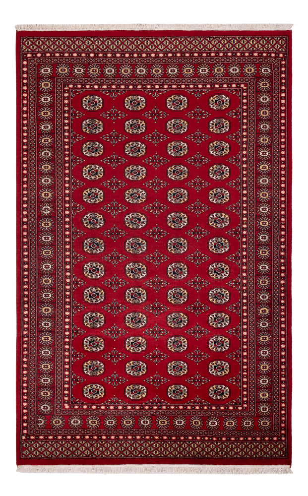 Pakistaans tapijt - 256 x 167 cm - rood