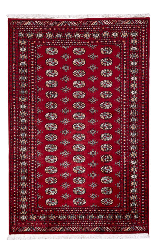 Pakistaans tapijt - 241 x 154 cm - rood
