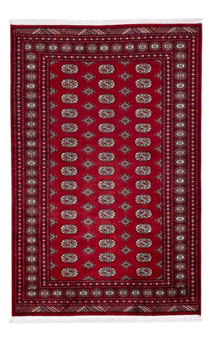 Pakistaans tapijt - 241 x 154 cm - rood