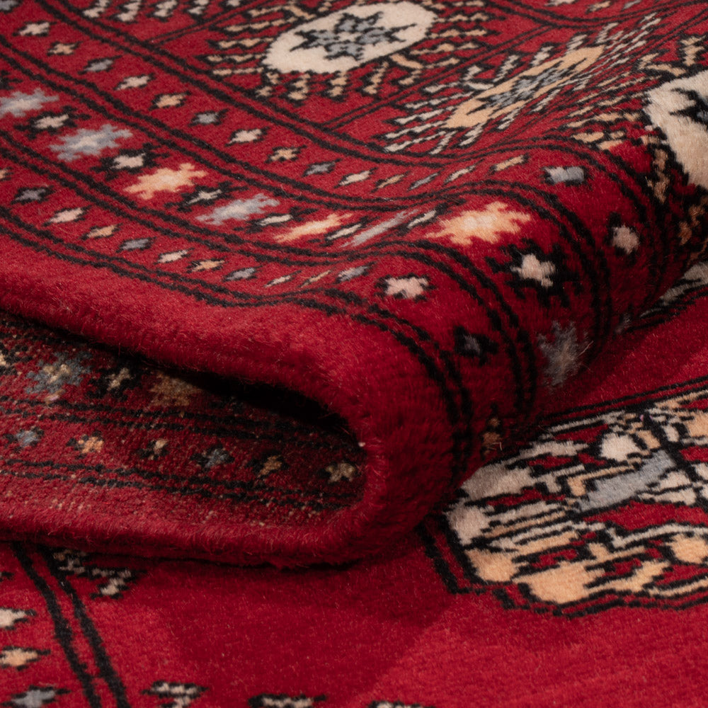 Pakistaans tapijt - 241 x 154 cm - rood