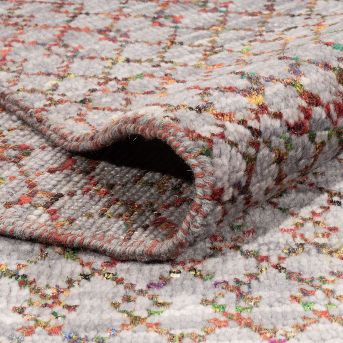 Designer tapijt - 300 x 250 cm - donkerblauw