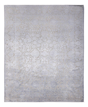 Designer tapijt - 295 x 246 cm - zilver