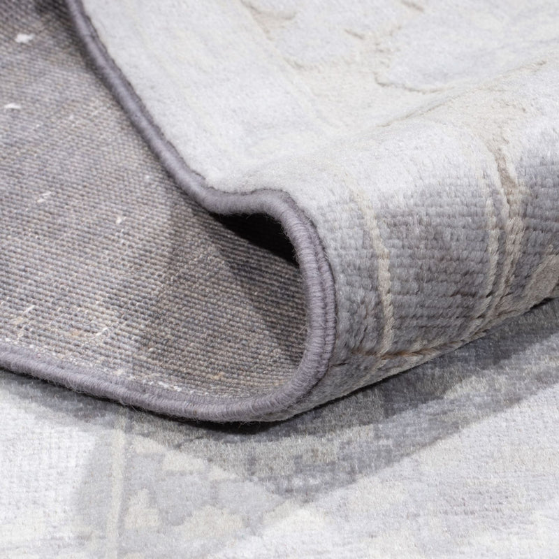 Designer tapijt - 295 x 246 cm - zilver