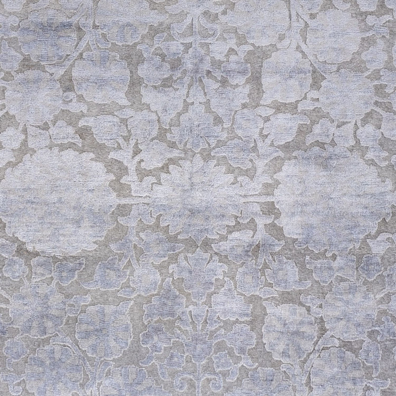 Designer tapijt - 294 x 246 cm - zilver