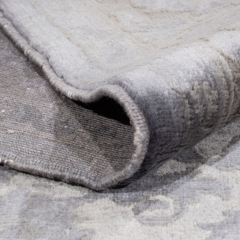 Designer tapijt - 294 x 246 cm - zilver