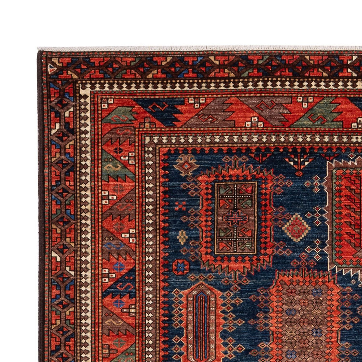 Ziegler Tapijt - Kazak - 283 x 184 cm - donkerblauw