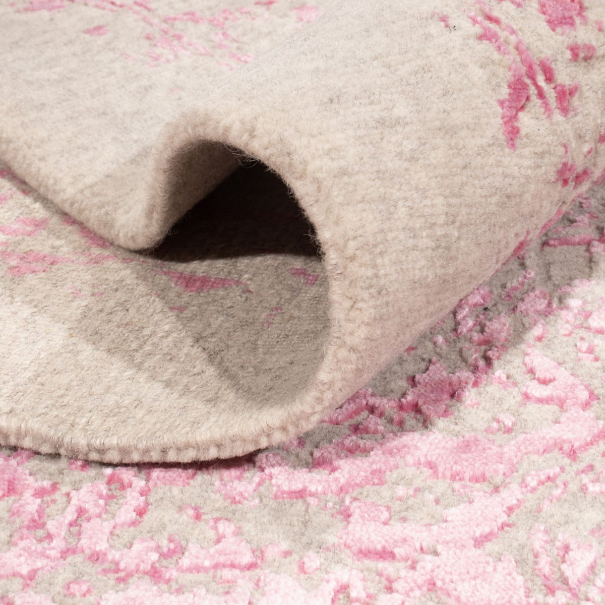 Designer tapijt - 293 x 256 cm - roze