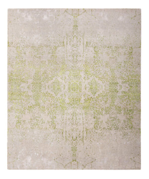 Designer tapijt - 302 x 250 cm - lichtgroen