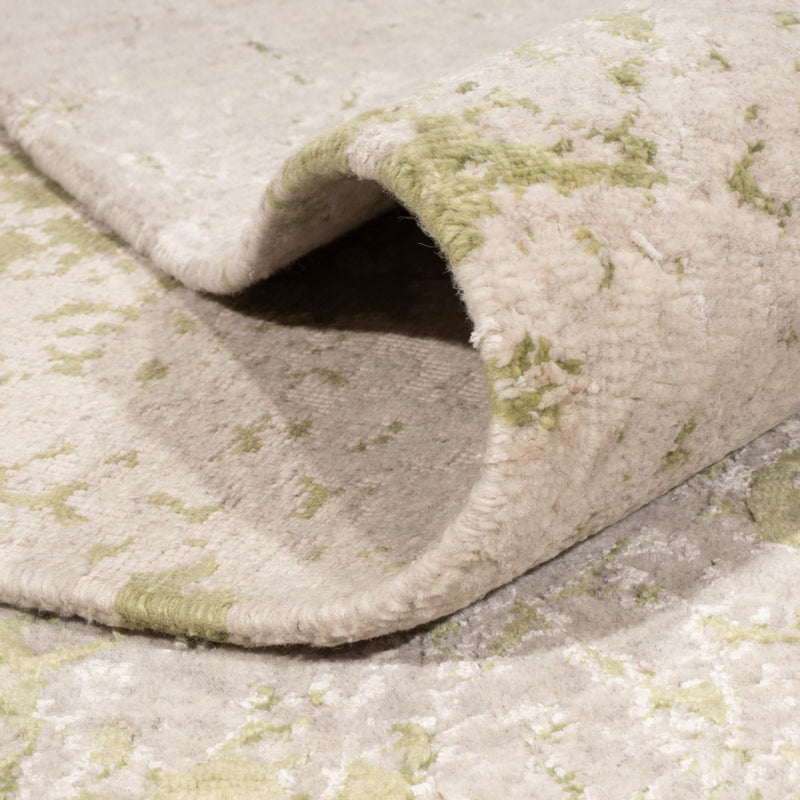 Designer tapijt - 302 x 250 cm - lichtgroen