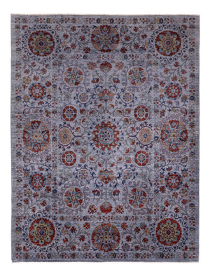 Ziegler tapijt - 274 x 213 cm - donkerblauw