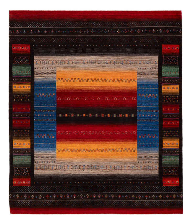 Gabbeh Tapijt - Loribaft Indus - 304 x 257 cm - veelkleurig