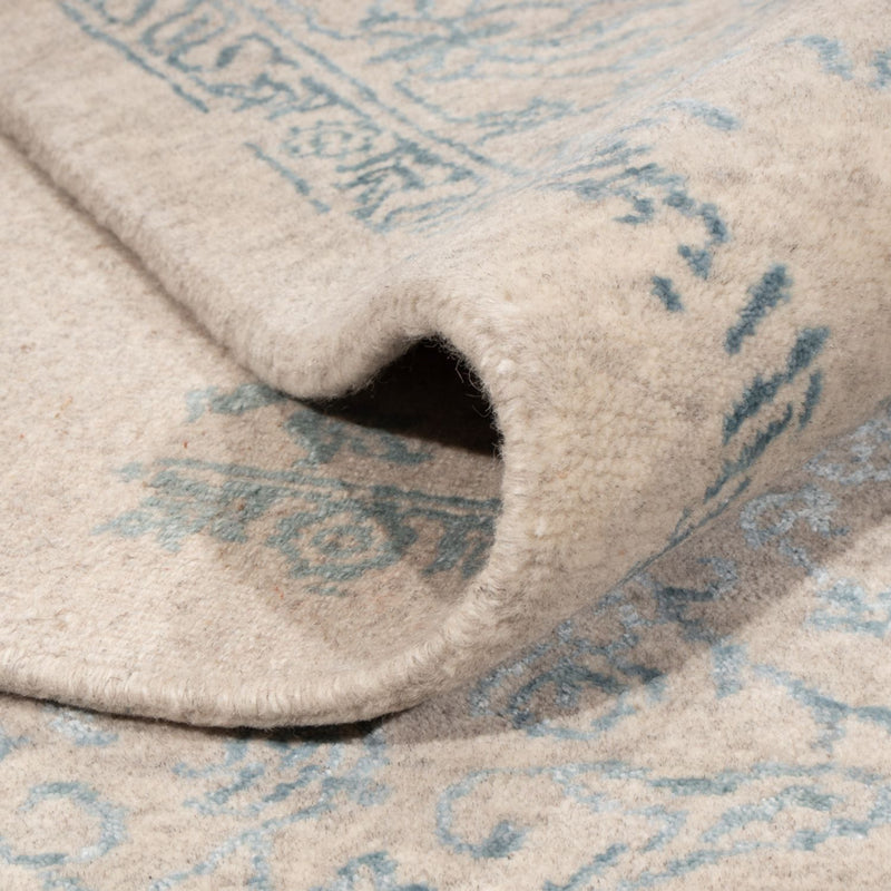 Designer tapijt - 289 x 241 cm - lichtblauw