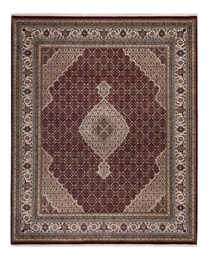 Oosters tapijt - Tabriz - 256 x 205 cm - donker beige