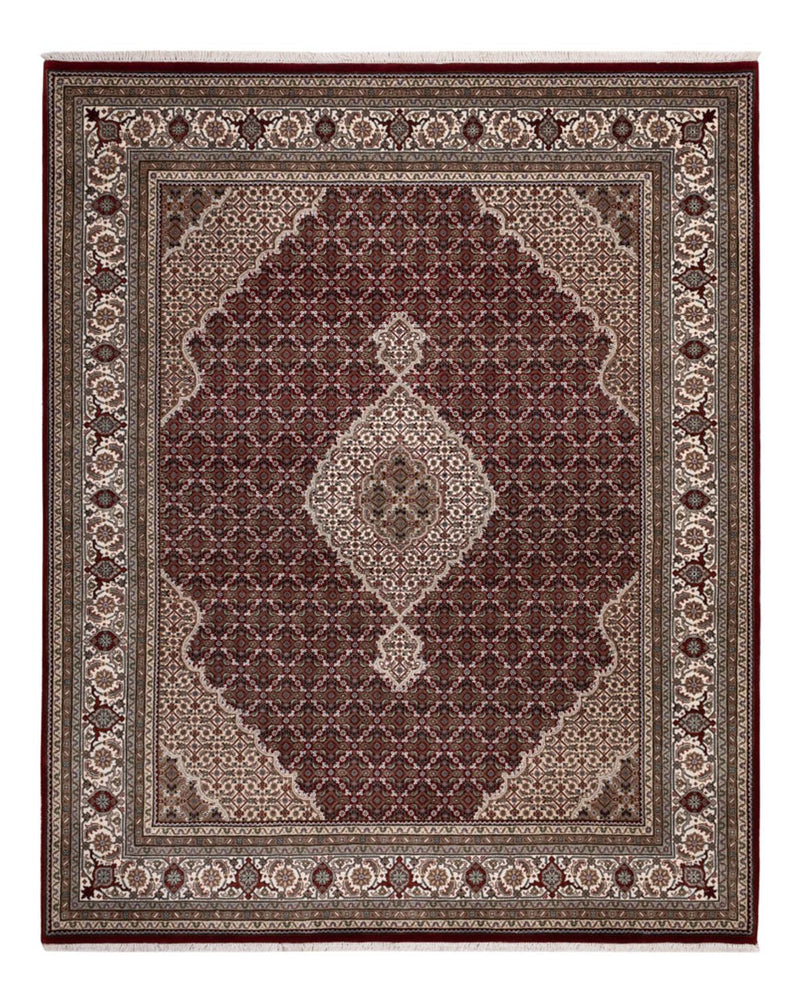 Oosters tapijt - Tabriz - 256 x 205 cm - donker beige