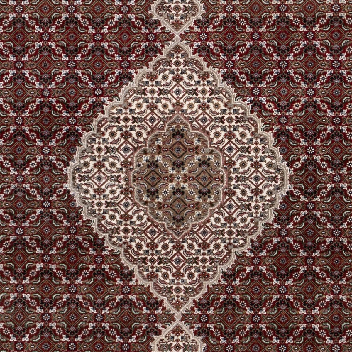 Oosters tapijt - Tabriz - 256 x 205 cm - donker beige