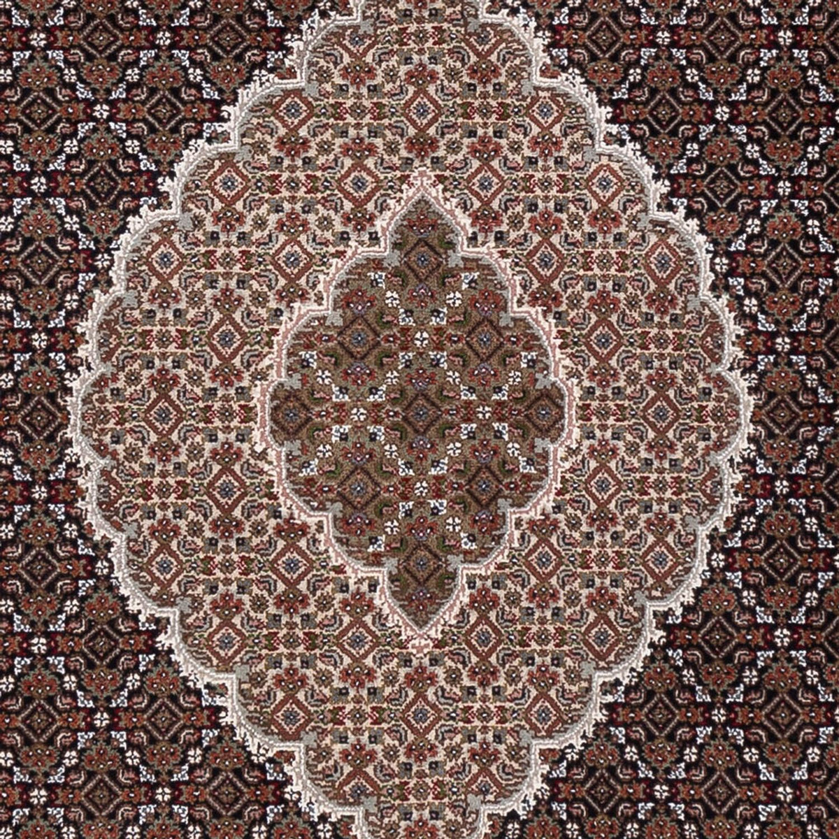 Oosters tapijt - Tabriz - 305 x 250 cm - donker beige