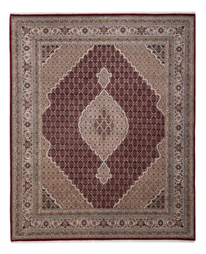 Oosters tapijt - Tabriz - 306 x 248 cm - donker beige