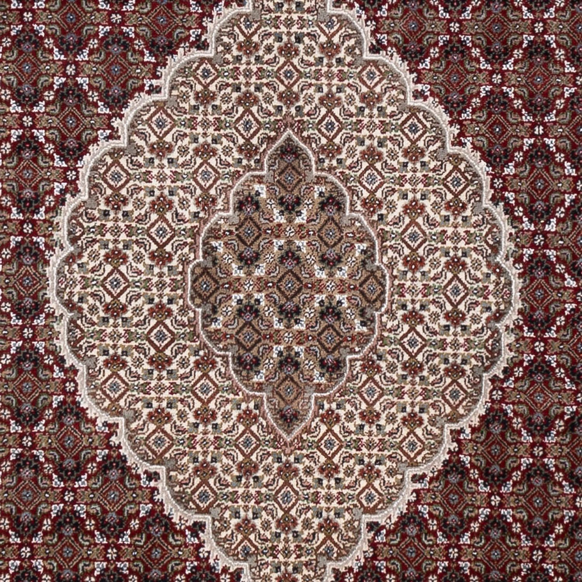 Oosters tapijt - Tabriz - 306 x 248 cm - donker beige