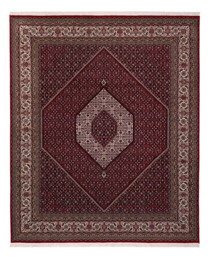 Oosters tapijt - Bijar - Indus - 304 x 251 cm - donkerrood