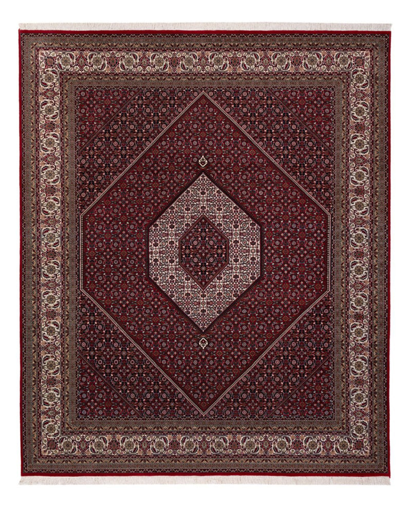 Oosters tapijt - Bijar - Indus - 304 x 251 cm - donkerrood