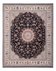 Oosters tapijt - Nain - Indus - 309 x 251 cm - donkerblauw