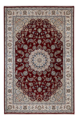 Oosters tapijt - Nain - Indus - 303 x 200 cm - donkerrood