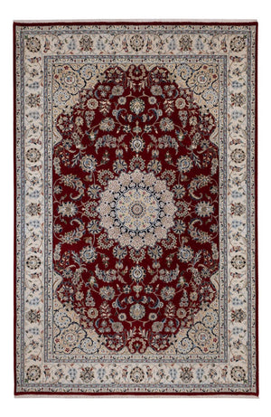 Oosters tapijt - Nain - Indus - 303 x 200 cm - donkerrood