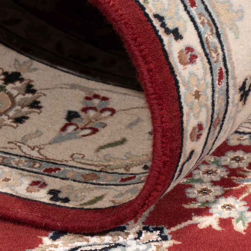 Oosters tapijt - Nain - Indus - 303 x 200 cm - donkerrood