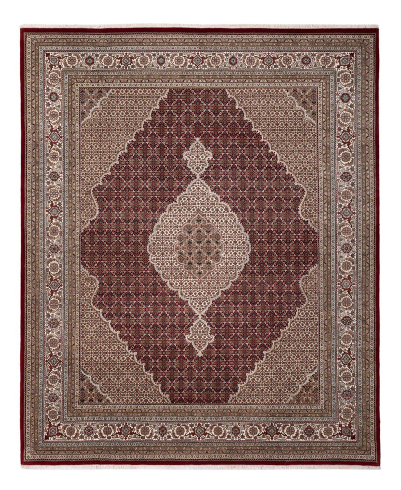 Oosters tapijt - Tabriz - 303 x 253 cm - donker beige