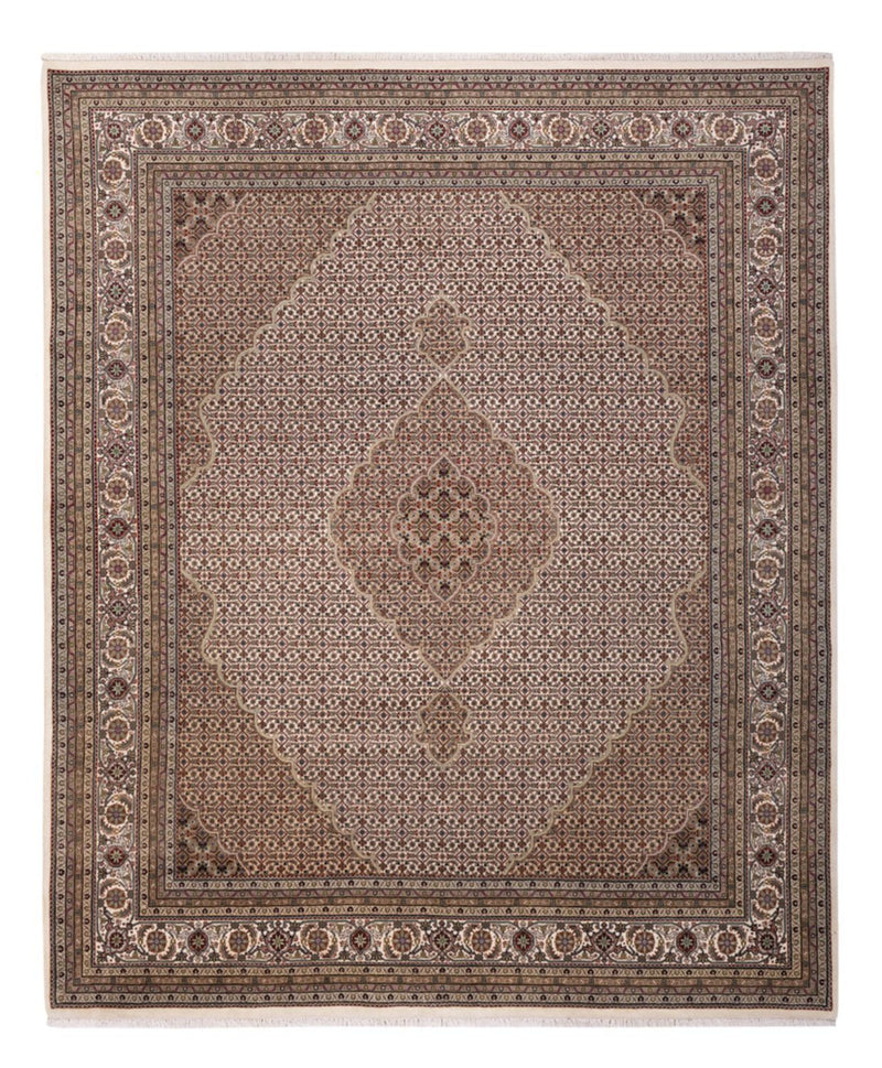Oosters tapijt - Tabriz - 304 x 249 cm - donker beige