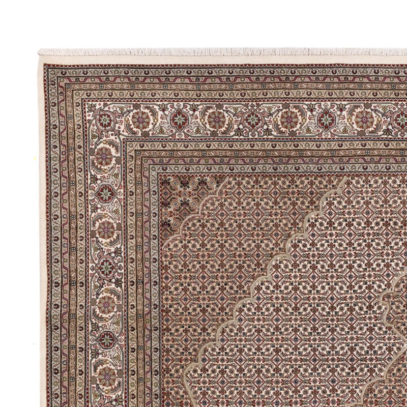 Oosters tapijt - Tabriz - 304 x 249 cm - donker beige