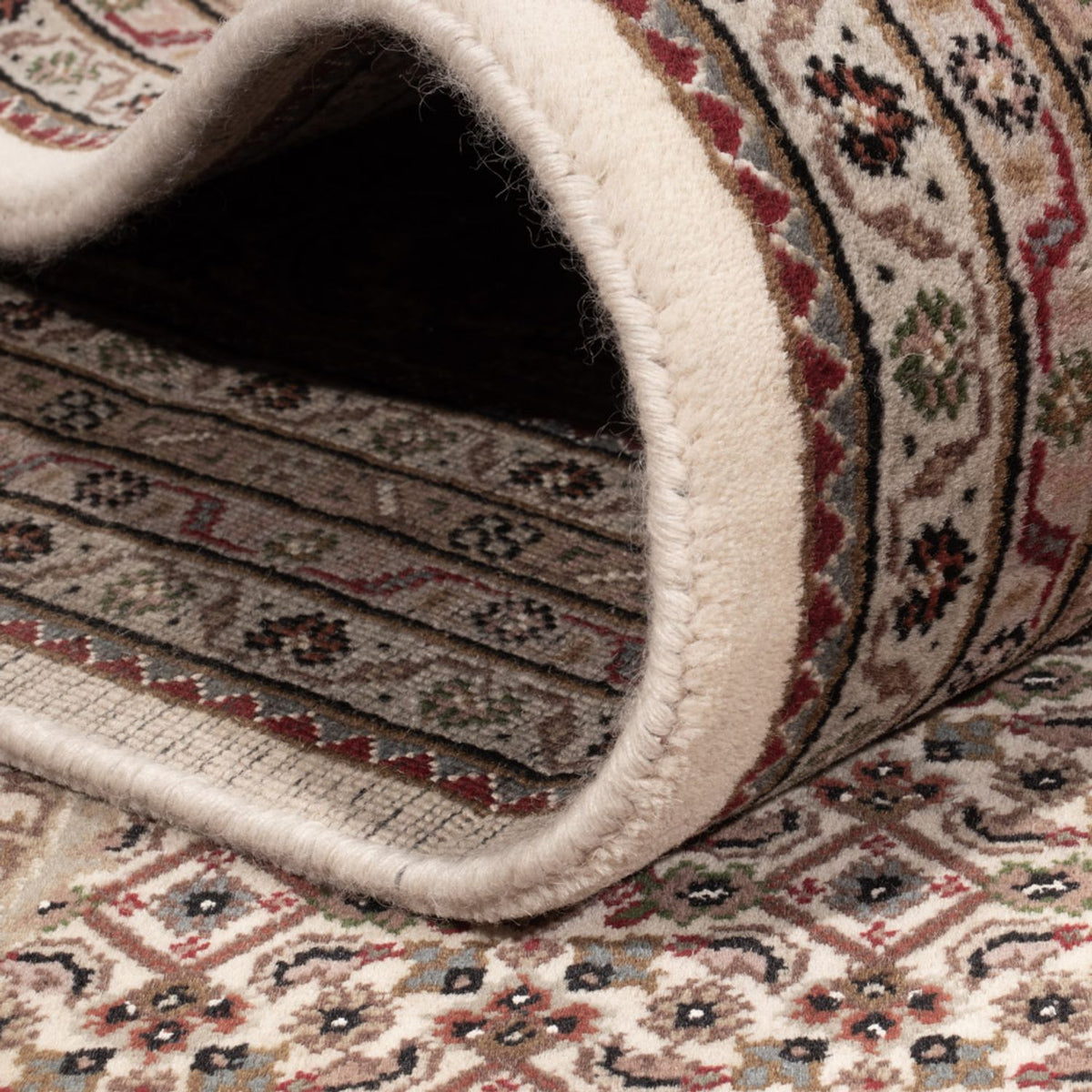 Oosters tapijt - Tabriz - 304 x 249 cm - donker beige