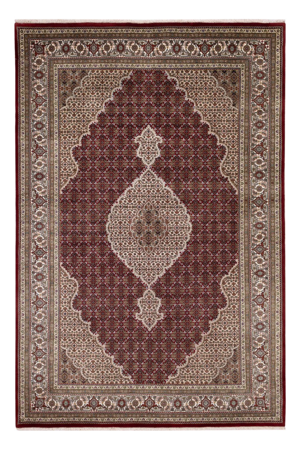 Oosters tapijt - Tabriz - 275 x 185 cm - donker beige
