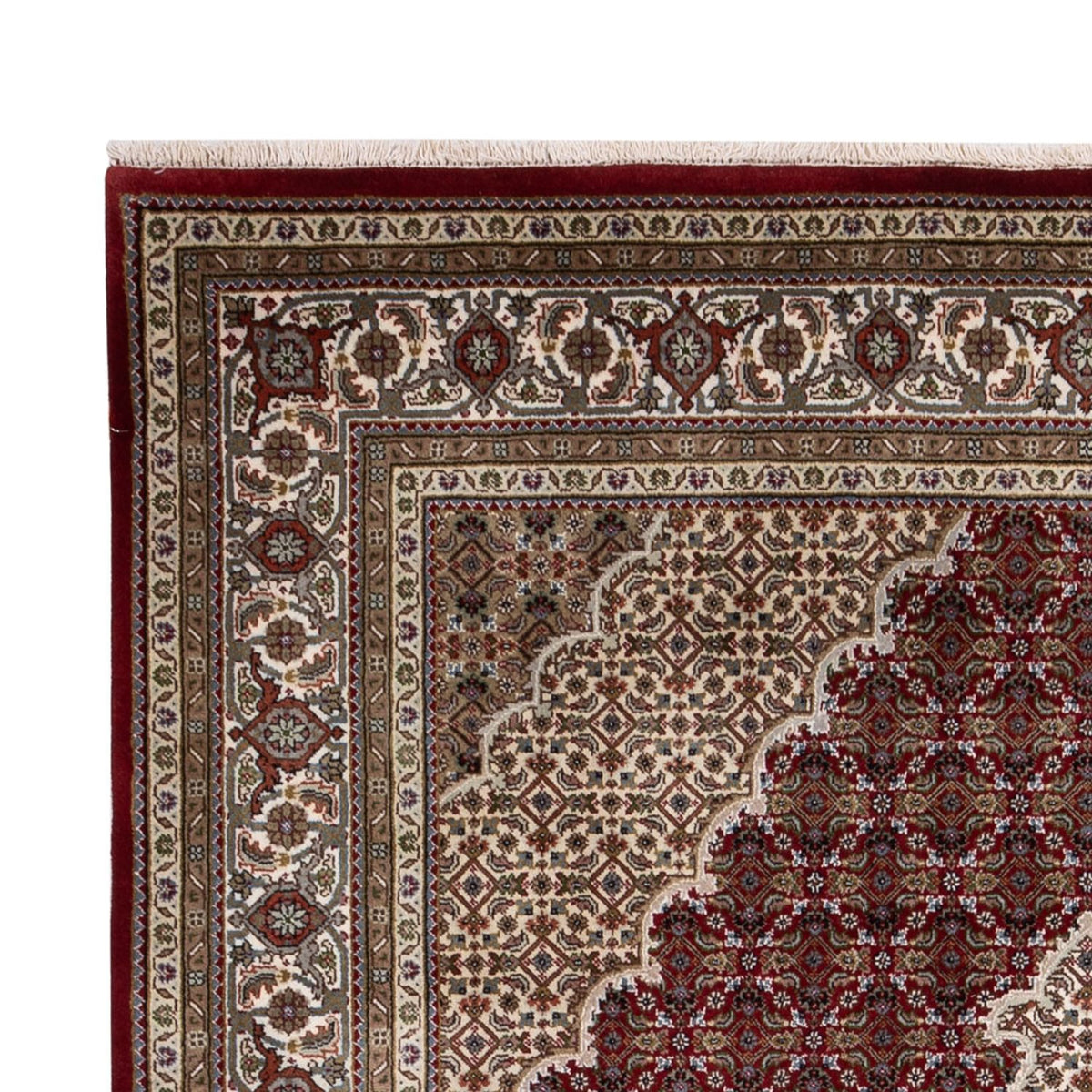 Oosters tapijt - Tabriz - 275 x 185 cm - donker beige