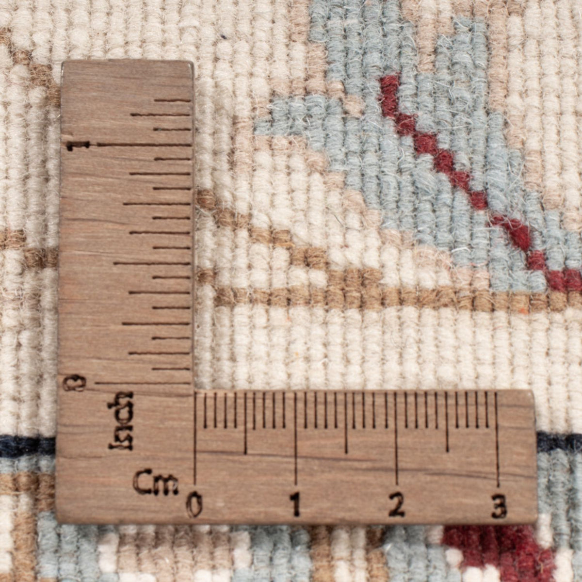 Oosters tapijt - Nain - Indus - 303 x 241 cm - wit  crème