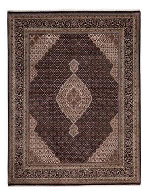 Oosters tapijt - Tabriz - 259 x 203 cm - donker beige