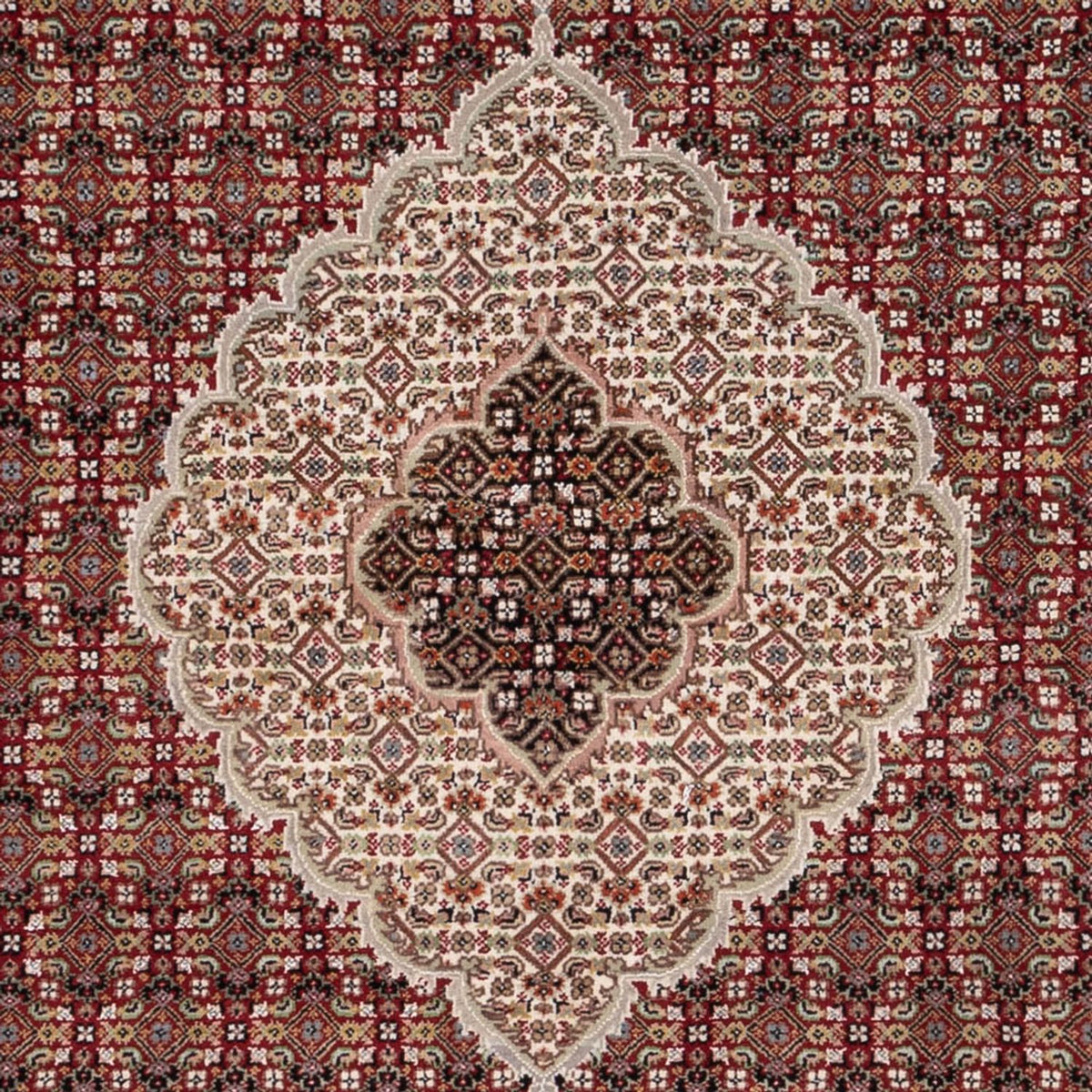 Oosters tapijt - Tabriz - 255 x 198 cm - donker beige