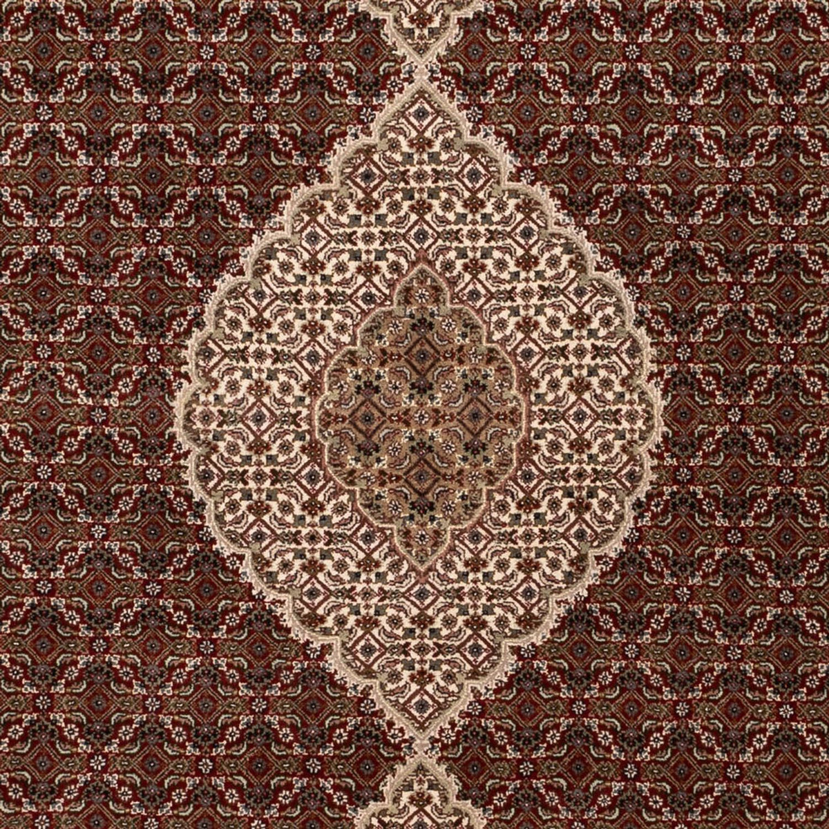Oosters tapijt - Tabriz - 300 x 197 cm - donker beige