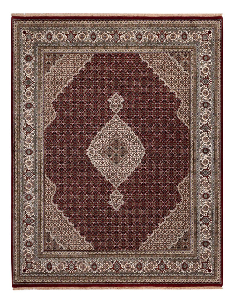 Oosters tapijt - Tabriz - 257 x 202 cm - donker beige