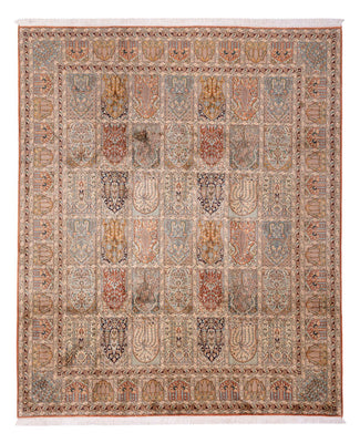 Zijden tapijt - Kashmir Silk - 307 x 250 cm - veelkleurig