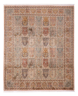 Zijden tapijt - Kashmir Silk - 307 x 250 cm - veelkleurig