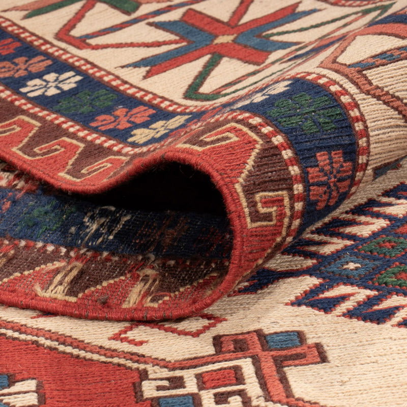 Kelim tapijt - Oosters - Soumak - 320 x 212 cm - rood