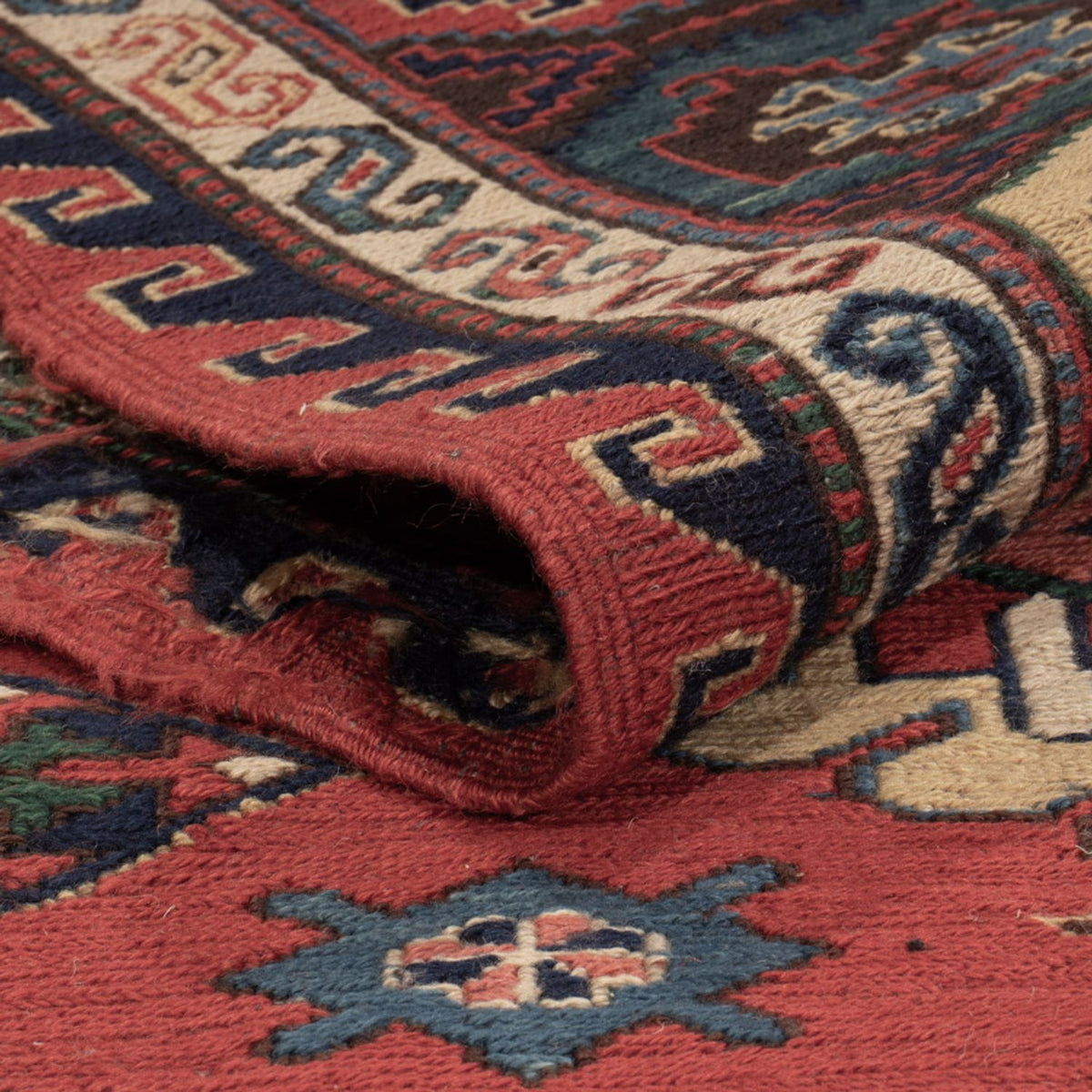 Kelim tapijt - Oosters - Soumak - 318 x 241 cm - rood