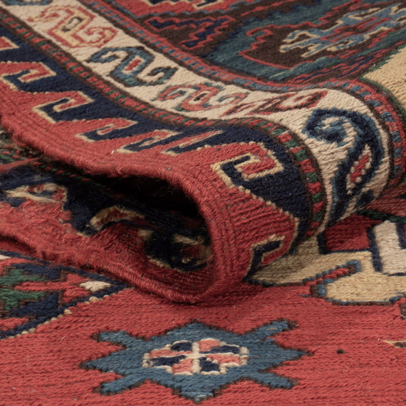 Kelim tapijt - Oosters - Soumak - 318 x 241 cm - rood