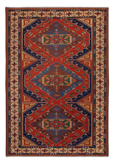 Afghaanse kilim Tapijt 204x294cm