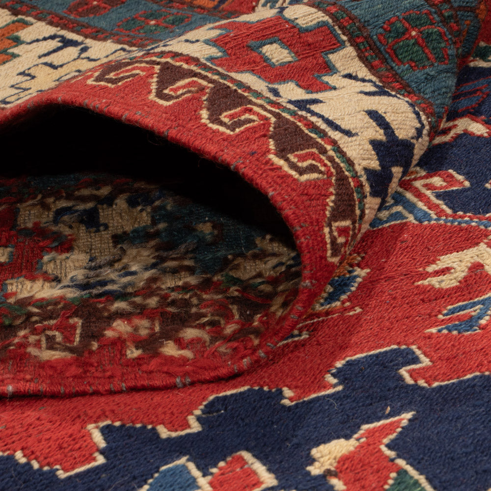 Kelim tapijt - Oosters - Soumak - 263 x 178 cm - rood