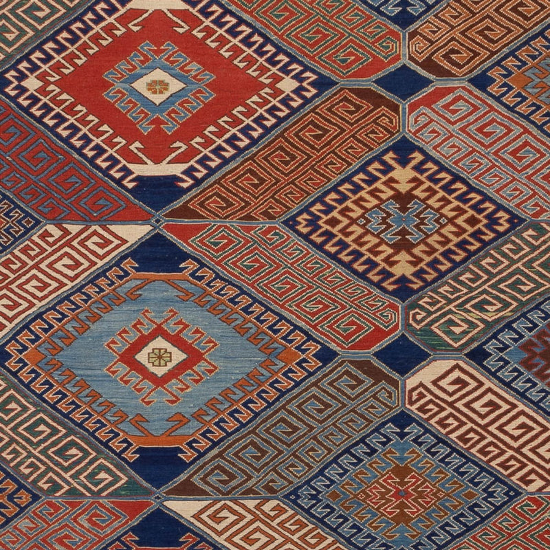 Kelim tapijt - Oosters - Soumak - 291 x 189 cm - veelkleurig