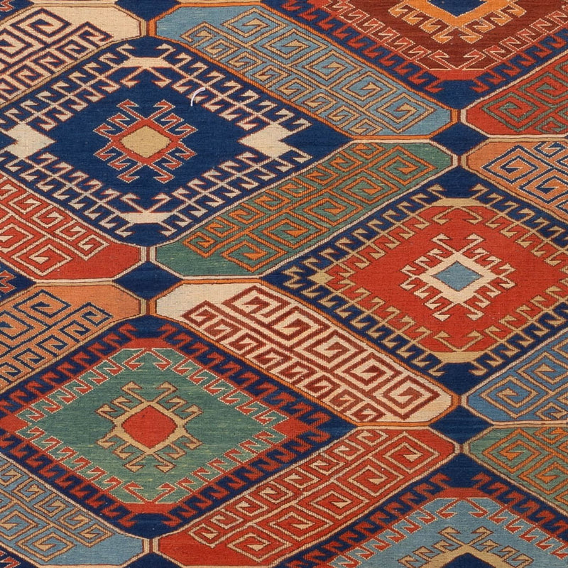 Kelim tapijt - Oosters - Soumak - 272 x 205 cm - veelkleurig