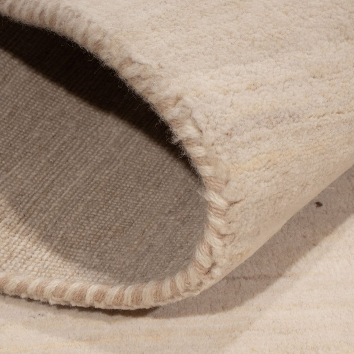 Gabbeh Tapijt - Loribaft Indus - 145 x 106 cm - crème